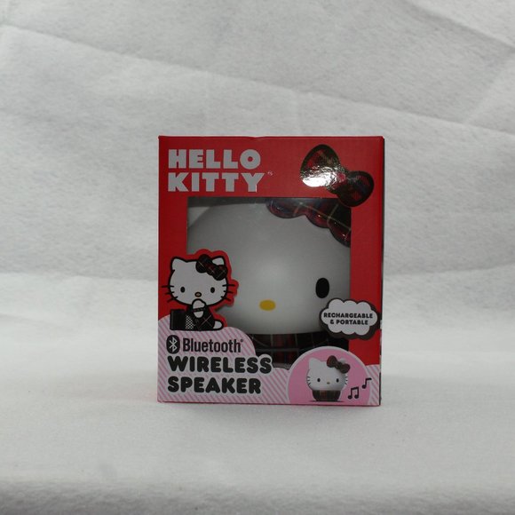 Hello Kitty Plaid Bluetooth Wireless Speaker